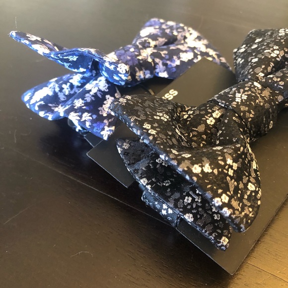 2 Express Floral Bow ties - Picture 3 of 5